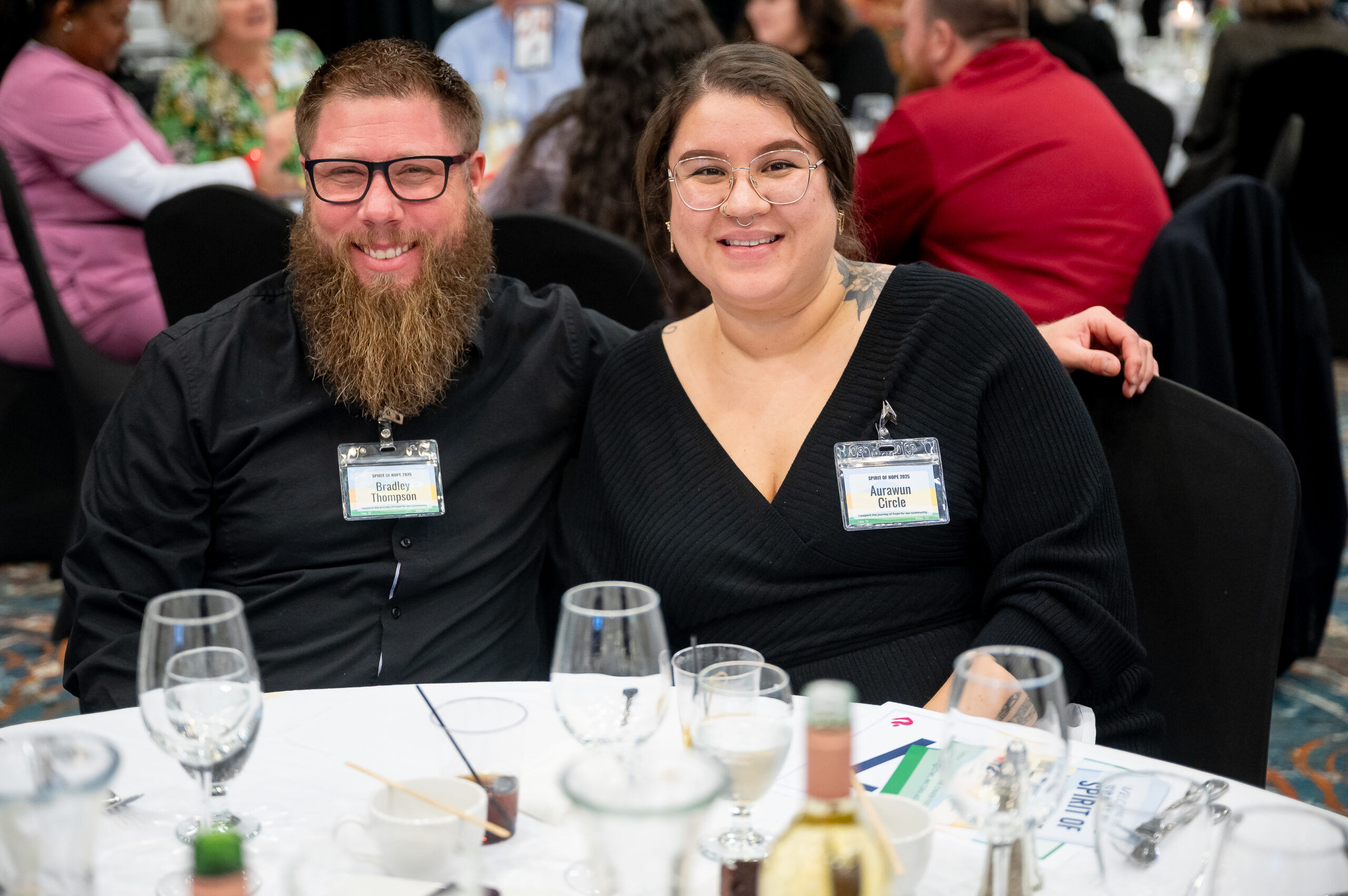 Brad Thompson & Aurawan Circle (donors)