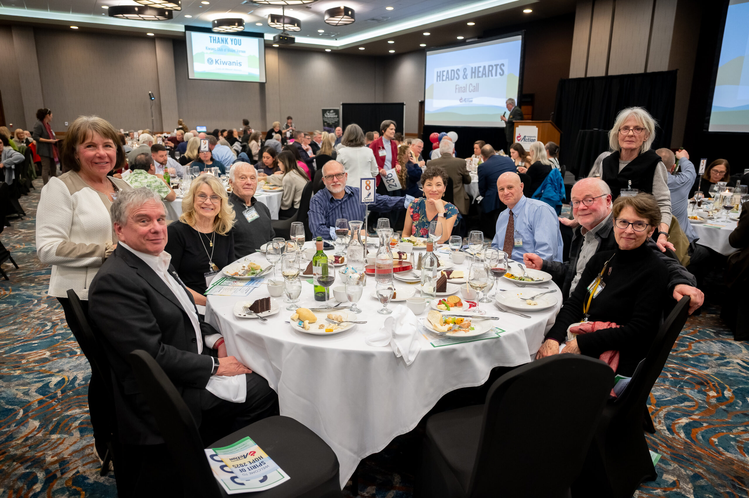 Darlene & Dick’s table